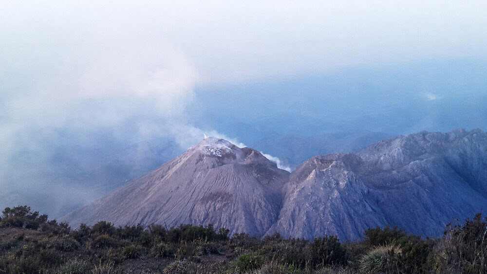 views Santa Maria volcano Guatemala