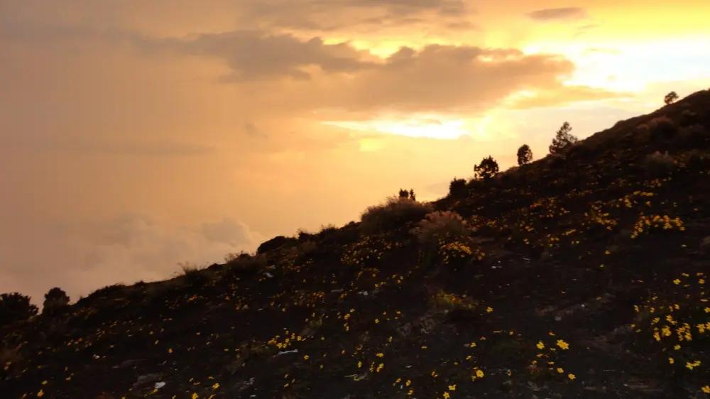 sunset Acatenango