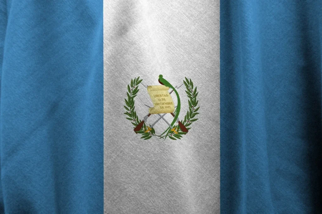 Flagge Guatemala Aussehen