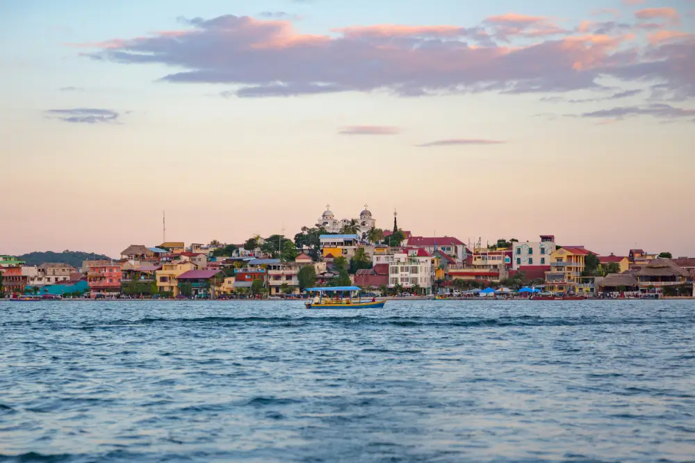 Destination Flores Guatemala Peten island lake nature history