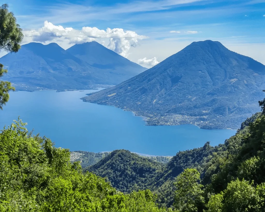 Where Panajachel main entrance Lake Atitlan