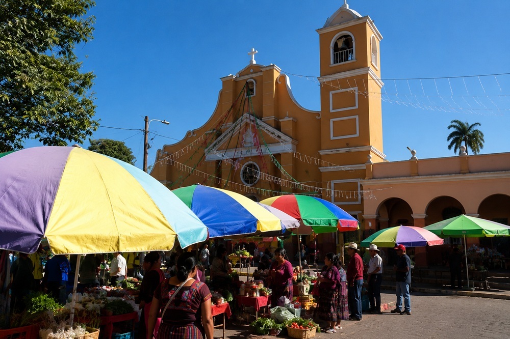 mercado y actividades sacatepequez
