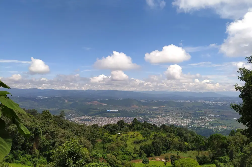 Los Aposentos National Park Chimaltenango views