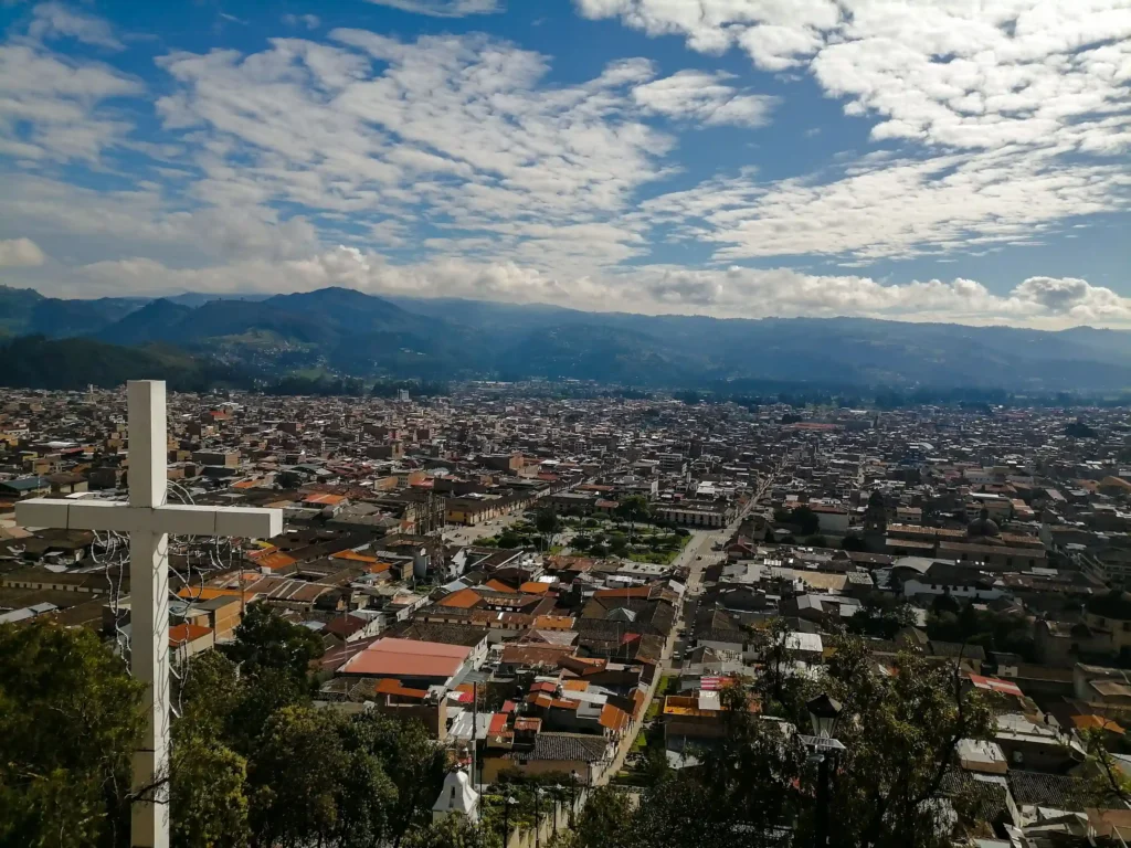 Panorama Quetzaltenango Cerro Baul Xela