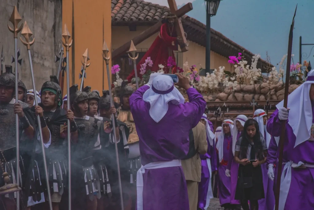 procesiones semana santa antigua guatemala