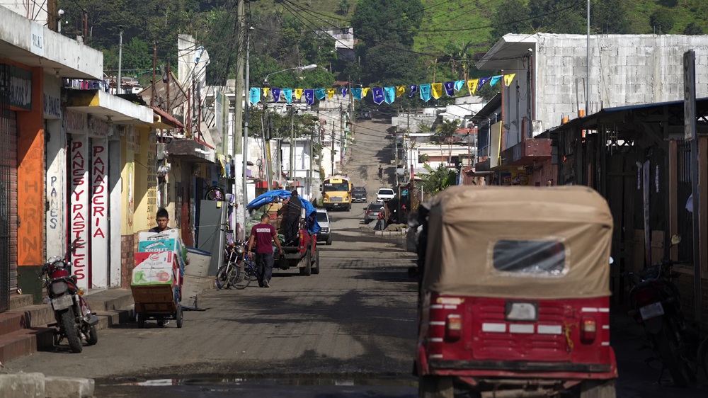 calles vista pacaya