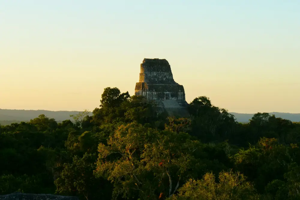 Tikal archaeological site Peten Mayan ruins jungle Guatemala